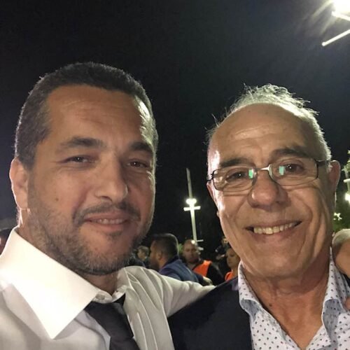 Στέφανος Μαλτζάρης μαζί με παράγοντα του ΠΑΟΚ φωτογραφία 7